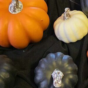Fall Harvest Pumpkin Collection - 14 Piece Decorative Set